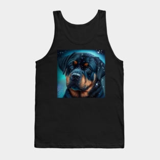 Bubblelicious Rottweiler Puppy Tank Top